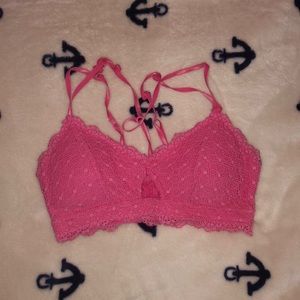 Pink bralette